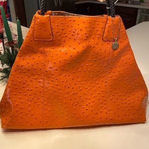Big Buddha Gorgeous Orange Handbag